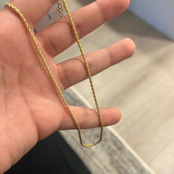 18k gold plated necklace - Picture 1 of 1